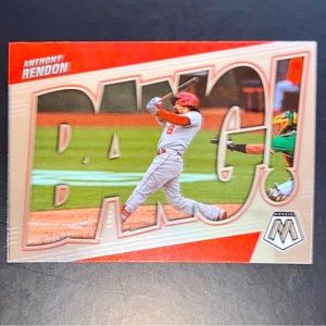 Anthony Rendon - BANG! Holo Prizm 2022 Panini Mosaic Baseball #BG-13